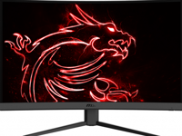 MSI Optix G32CQ4 Curved Gaming Monitor - 32 Inch, 16:9 WQHD (2560 x 1440), 2K, VA, 165 Hz, 1 ms, 1500R, FreeSync Premium, DisplayPort, HDMI, Anti-Flicker, Less Blue light, Frameless, Black - thumbnail