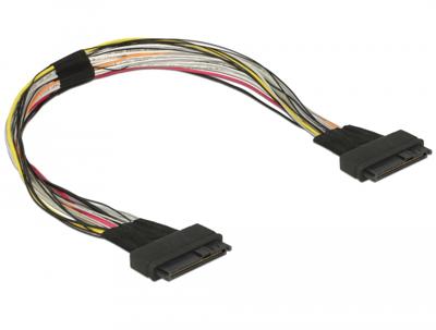 DeLOCK U.2 SFF-8639 female > U.2 SFF-8639 female kabel