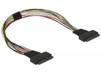 DeLOCK U.2 SFF-8639 female > U.2 SFF-8639 female kabel - thumbnail