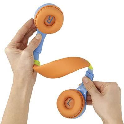 Hama Kids Guard Children's Headphones, On-Ear, Volume Limiter, Flexible, Blue