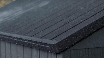 Keter Darwin 64 Tuinhuis met ramen - 190x122x221 cm - Grijs Keter Darwin 64 Tuinhuis met ramen - 190x122x221 cm - Grijs