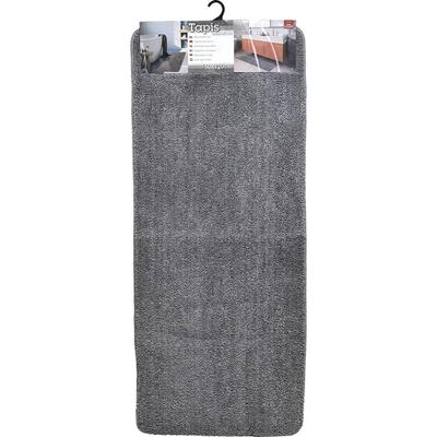XL Anti Slip Badkamermat - Micro Vezel - Badmat/Douchemat - Grijs - 50x120CM - Antislip Vloerkleed Mat voor in Badkamer/Toilet/WC - Badkamer XL Anti Slip Badkamermat - Micro Vezel - Badmat/Douchemat - Grijs - 50x120CM - Antislip Vloerkleed Mat voor in Badkamer/Toilet/WC - Badkamer