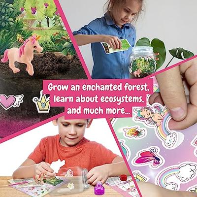 Oku Science4you - unicorn terrarium eenhoorn in het bos