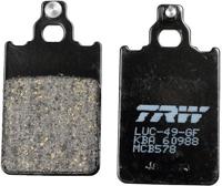 TRW remblokken "mcb 578" brake pad mcb 578 organic standard - thumbnail