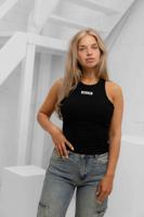 Unique The Label Nena Halter Top Dames Zwart - Maat XS - Kleur: Zwart | Soccerfanshop - thumbnail