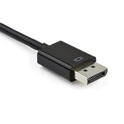 Adapter Display Port naar HDMI/VGA Startech DP2VGAHD20 4K Ultra HD Zwart