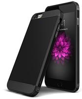 RooCase Exec Tough Case Hoes voor Telefoon, iPhone 6/6S Plus, iPhone 6/6S Plus, Black-Exec Tough - thumbnail