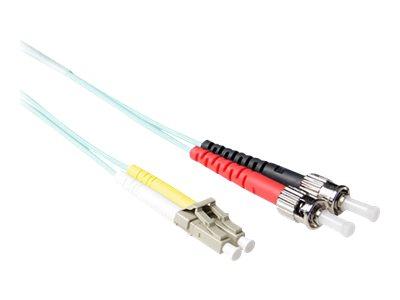 ACT 5 meter LSZH Multimode 50/125 OM3 glasvezel patchkabel duplex met LC en STconnectoren