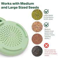 Food Huggers Sprout huggers - kweek je eigen groenten - sage green - thumbnail