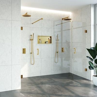 Niscabine XL Compleet Just Creating 240x200 cm 60/120/60 Goud Sanitop