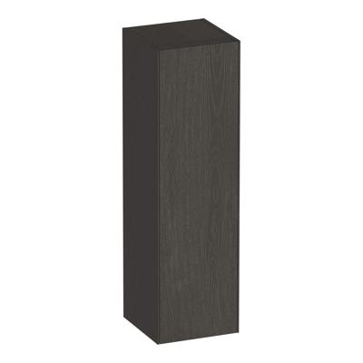 Brauer Inspire - Hoge Kast - 120 cm - 1 Deur - Greeploos - Linksdraaiend - Timber Anthracite