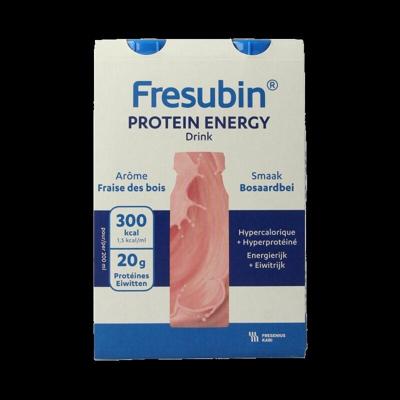 Fresubin Protein bosaardbei 200ml 4 Stuks