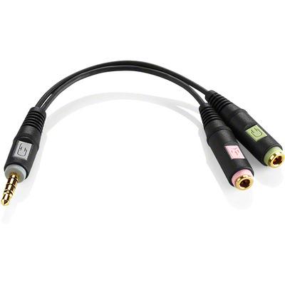 Sennheiser 504518 aansluitadapter PCV 05 zwart