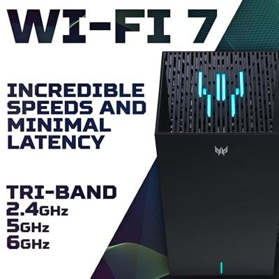 Acer Predator Connect X7 5G CPE Router Router Zwart - thumbnail