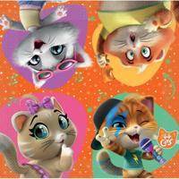 Servetten 44 Cats 16 stuks - thumbnail