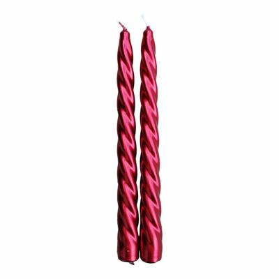 kaarsjes Magic Lights Decoratief Rood Ø 2 x 24 cm