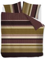 Beddinghouse Beddinghouse Jorren Dekbedovertrek Dark Red 200x200/220 cm - thumbnail