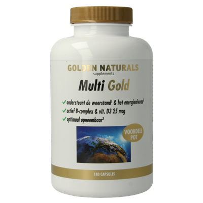 Multi gold 180 Vegetarische capsules