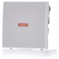 Busch-Jaeger 1789-914 Wisselschakelaar, Kruisschakelaar, Uitschakelaar, Knop Afdekking Busch-balance SI Alpine-wit 1 stuk(s) - thumbnail