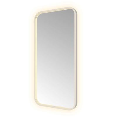 Spiegel Hotbath &MORE 100x50 cm LED-Verlichting Spiegelverwarming Rechthoek RVS Spiegel Hotbath &MORE 100x50 cm LED-Verlichting Spiegelverwarming Rechthoek RVS