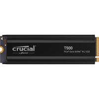 Crucial CT1000T500SSD5 T500 SSD, 1 TB, M.2 2280, PCIe 4.0 NVMe, 7300/ 6800 MB/s, w/ heatsink - thumbnail