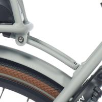 Cortina achterdrager bracket 200mm smooth grey mat - thumbnail