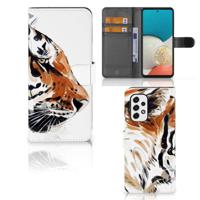 Hoesje Samsung Galaxy A53 Watercolor Tiger - thumbnail