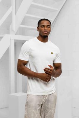 Lyle & Scott Core T-Shirt Heren Wit - Maat XS - Kleur: Wit | Soccerfanshop