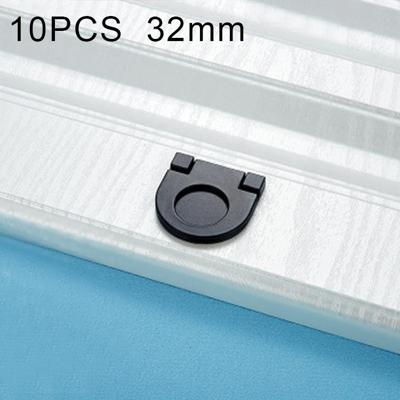 10 stuks 1052-32 eenvoudige Europese meubilair lade verborgen gesp handvat (mat zwart) 10 stuks 1052-32 eenvoudige Europese meubilair lade verborgen gesp handvat (mat zwart)