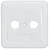 Axing TZU 2-10 Afdekplaat antennedoos TV, FM - thumbnail