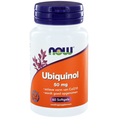 NOW CoQH-CF Ubiquinol 50mg Softgels