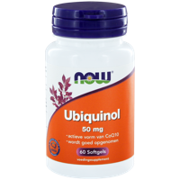 NOW CoQH-CF Ubiquinol 50mg Softgels - thumbnail