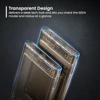 Externe Harde Schijf Ewent ew7068 Transparant 2,5" - thumbnail