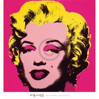 Kunstdruk Andy Warhol - Marilyn MonroeHot Pink 65x70cm - thumbnail