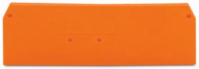WAGO 279-346 Afsluit- en scheidingsplaat Oranje 100 stuk(s)