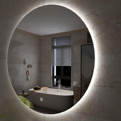 Badkamerspiegel Aqua Splash Luse Rond Inclusief Dimbare LED Verlichting 60 cm Aqua Splash