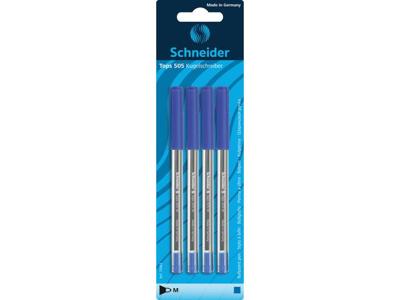 Schneider balpen 505m blauw pak a 4st.