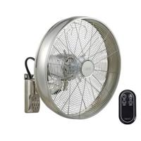 Lucci AIR BC Wandventilator 50 W (Ø x h) 410 mm x 460 mm Chroom Zwenkbaar - thumbnail