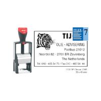 Tekststempel Colop 2300 personaliseerbaar 7regels 44x29mm - thumbnail