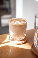 Leonardo Gocce Cappuccino glazen 220ml 2stuks - thumbnail