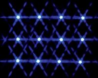 Kerstfiguur 12 lighted star string blue LEMAX - Lemax - thumbnail