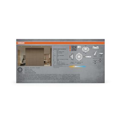 OSRAM HOMELIGHTING 4058075853799 Plafondspot, LED-plafondspot Satijn-nikkel