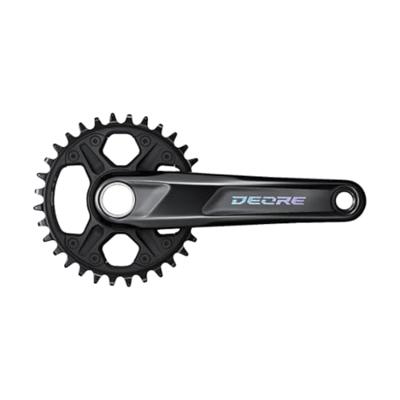 SHIMANO crankstel "deore fc-m6120-1" crankset shim.deore fc-m6120-1 32 teeth 170mm