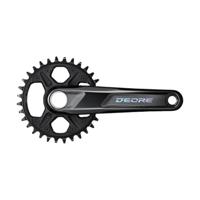 SHIMANO crankstel "deore fc-m6120-1" crankset shim.deore fc-m6120-1 32 teeth 170mm - thumbnail