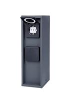 BOLD 10614 Buitenstopcontact 2-voudig Antraciet Zonder kabel - thumbnail