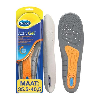 Scholl Inlegzolen Gel Activ Work Vrouw - 1 Paar