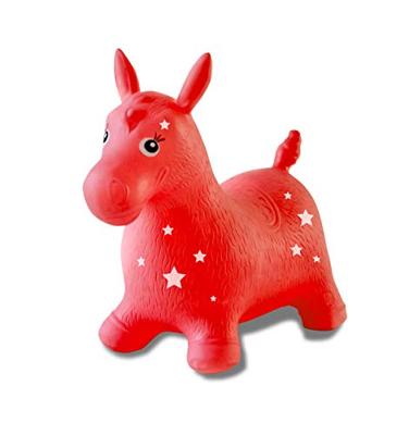 Jamara Skippy Paard Rood - thumbnail