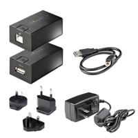 Hub USB Startech C15012-USB-EXTENDER Zwart 50 W - thumbnail