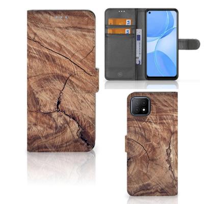 OPPO A73 5G | Book Style Case | Tree Trunk