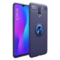 Shockproof TPU Case for OnePlus 6T with Holder (Blue) - thumbnail